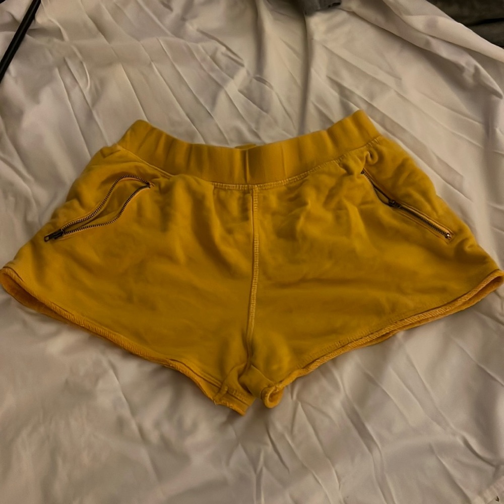 Yellow Forever 21 women’s shorts size:S